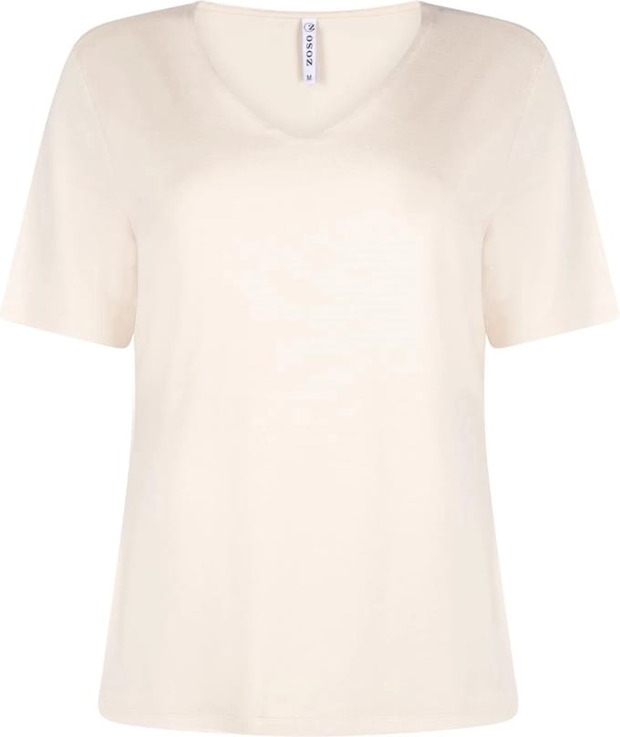 Zoso Lyan Casaul T-shirt Dames Wit L/40