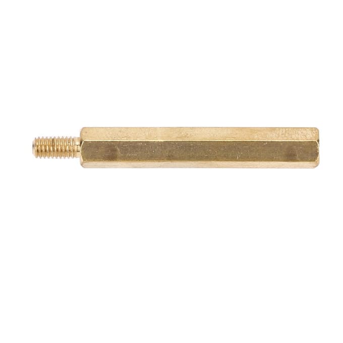 Entretoise Raccord Laiton M3 Tête Simple Écrous Hexagonaux Kits de Remplacement pour Carte PCB M3 x 30 30 Pièces