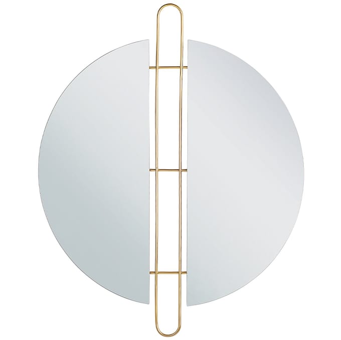 ATTIN - Wandspiegel - Goud - IJzer