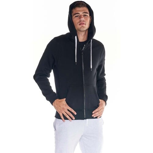 Capuchon sweaters Leone 1947 Man Hoody Full Zip Heavy Basic