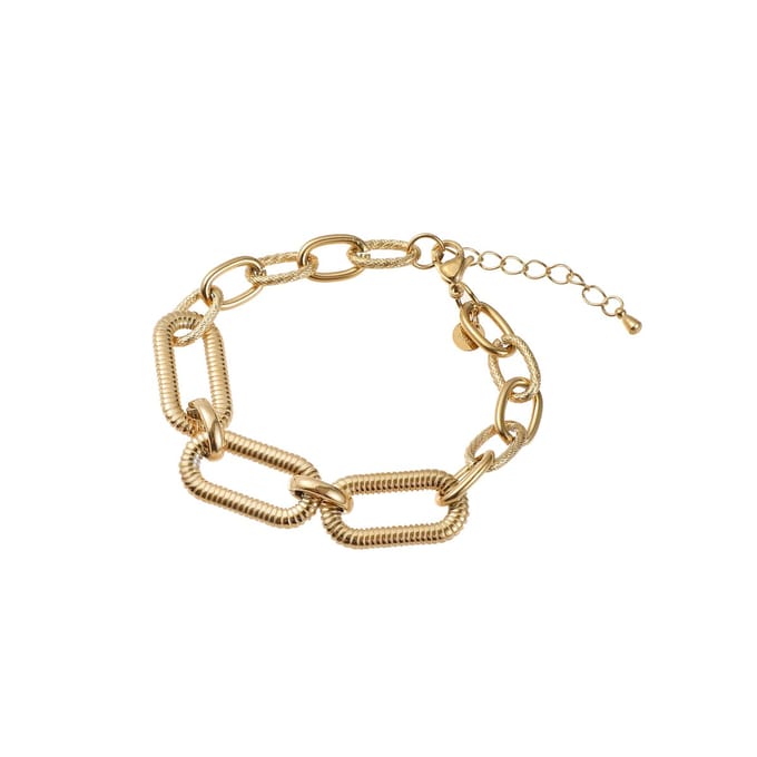 Go Dutch Label Armband (Sieraad) Chunky Oval Link Bracelet Goud