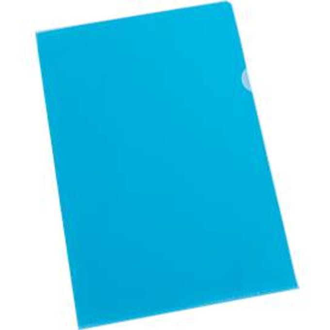 Schäfer Shop Select  zichtmap, A4, generfd, 25 stuks, blauw