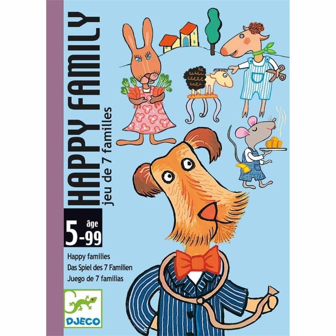 Djeco - Kaartspel Happy Family - 5-99j