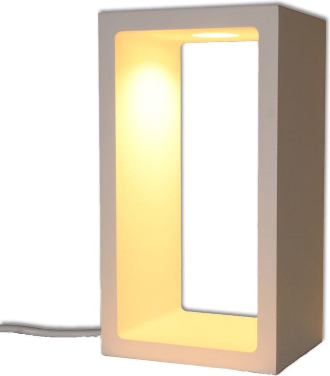 Artdelight - Tafellamp Corridor - Wit - LED 6W 2700K - IP40 - 3-stappen Dimmer