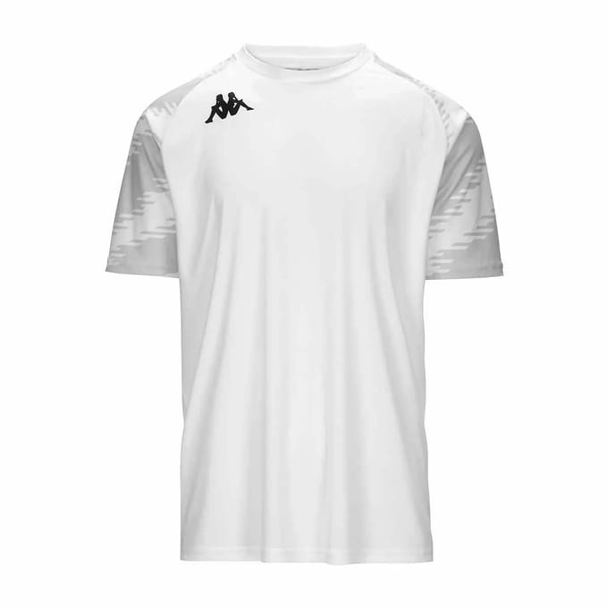 Kappa Daverno T-shirt Met Korte Mouwen Wit S Man
