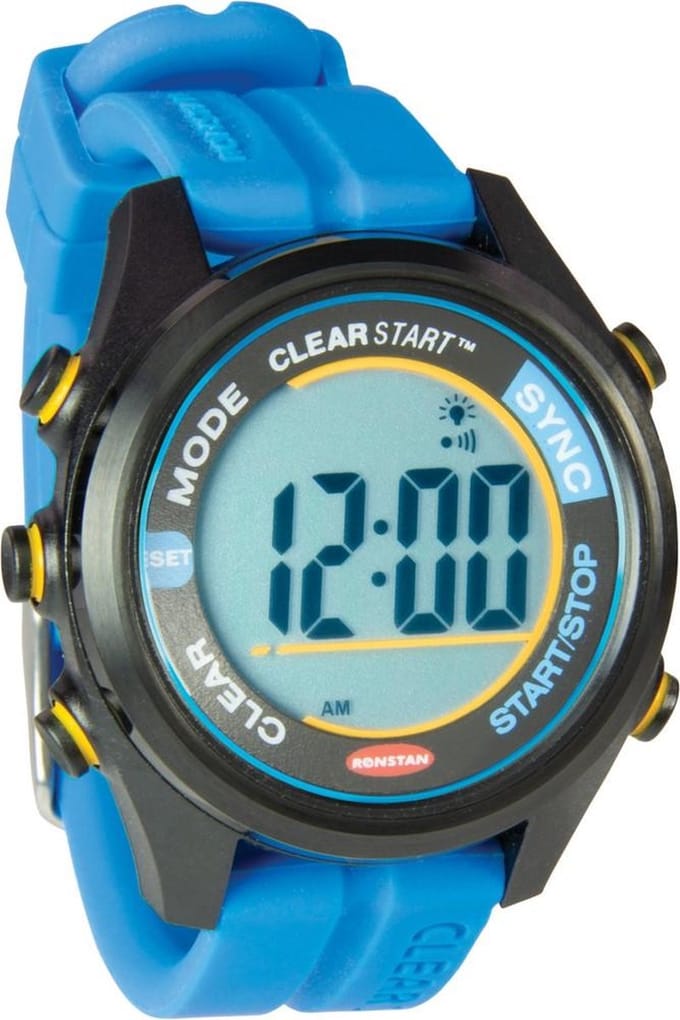Clear start sailwatch 40mm Blauw/Zwart