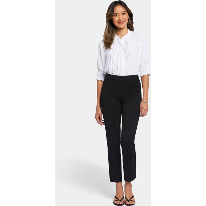 Pull-On Straight Sculpt-Her™ Enkelbroek | Zwart