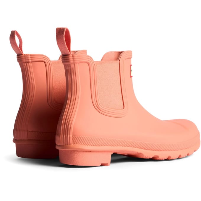 Hunter Original Chelsea Rubber Dames Terracotta Wellingtonlaarzen
