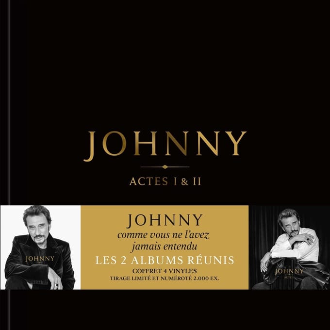 Johnny Hallyday - Johnny Acte I + Acte II (4 LP) (Limited Edition)