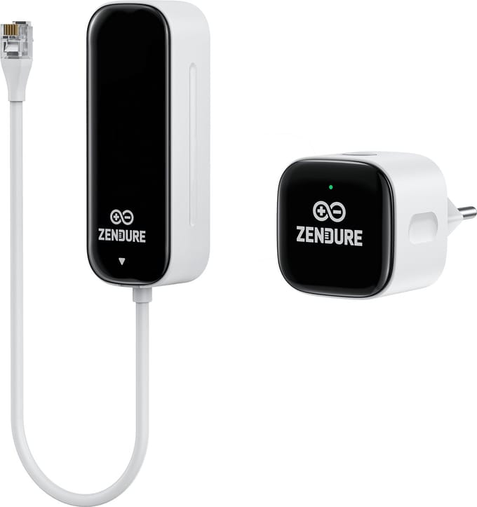 Zendure Slimme P1 Meter, Direct inzicht in je stroomverbruik - Via de P1-aansluiting