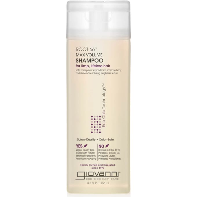 Giovanni Cosmetics - Root 66 Max Volume Shampoo - 250 ml