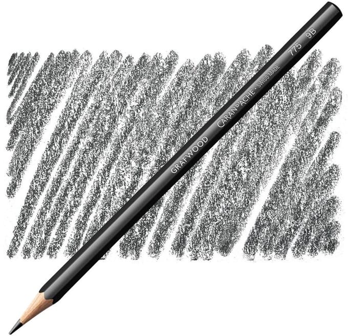 Caran D'ache - Grafwood Artist Grafietpotlood Extra fine - 9B