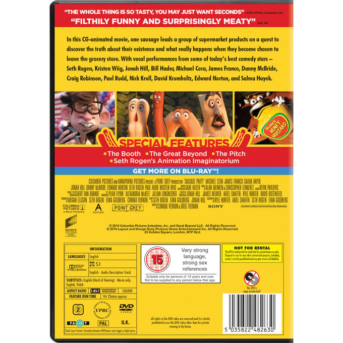 Sausage Party (DVD)