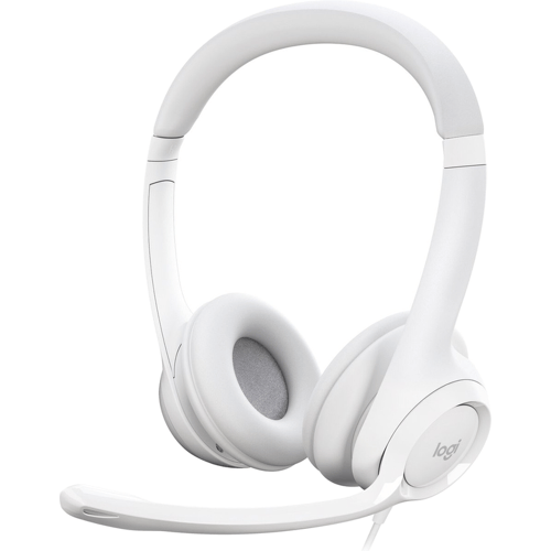 Logitech H390 - Computer Headset - USB A - Ruisonderdrukkend - Off White