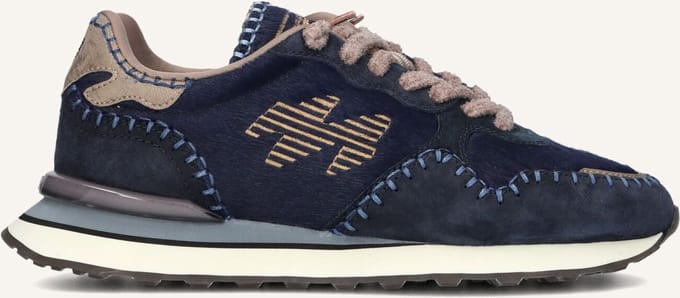 MRP Amsterdam Mrp06uphs Sneakers - Suède - Dames - Blauw - Maat 38