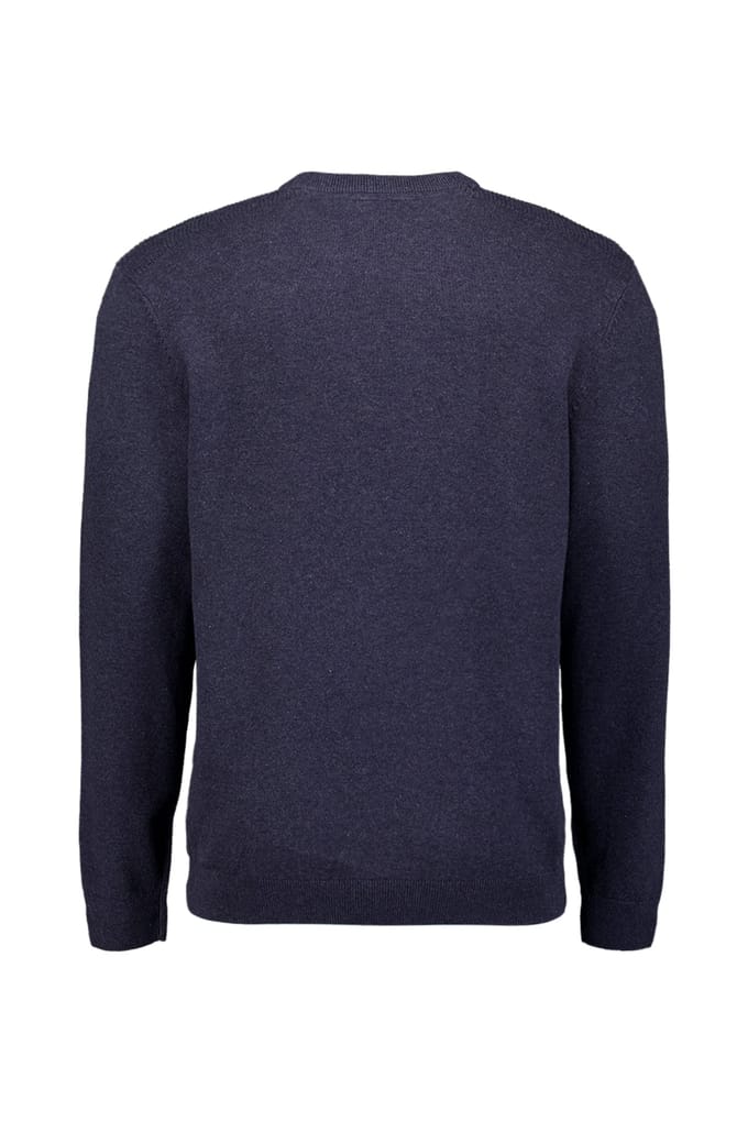 No Excess Pullover Crew Neck Melange Night Größe: XL | Pullover Outlet | Herren | Schwarz