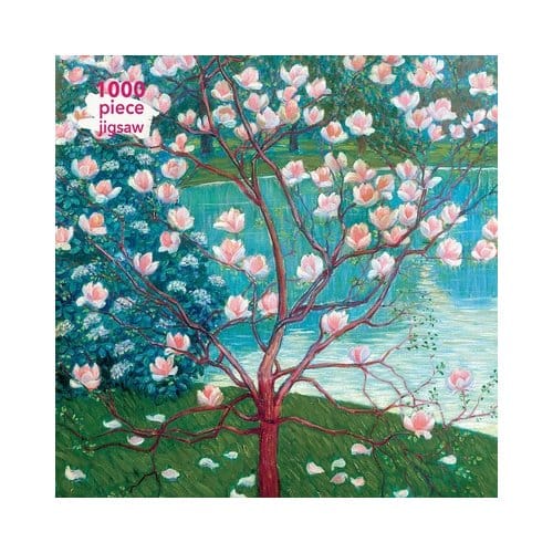 Adult Jigsaw Puzzle Wilhelm List: Magnolia Tree - 1000-Piece Jigsaw Puzzles - Flame Tree Studio