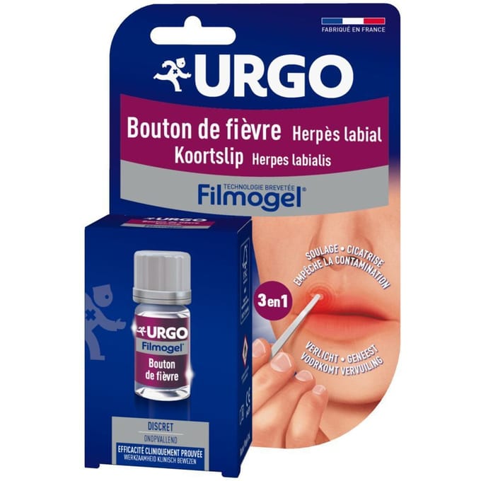 URGO Filmogel® Koortslip | Herpes Labialis 3 Filmtabletten