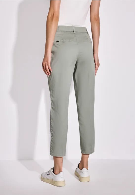 Twill chino broek