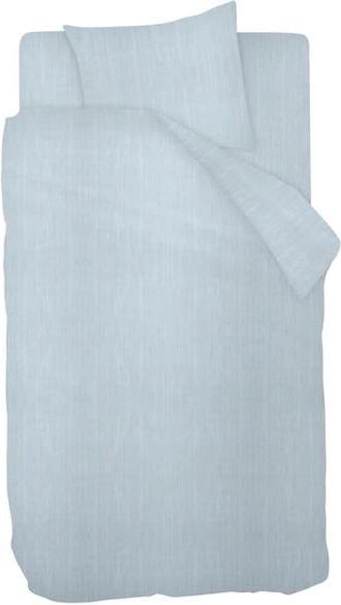 Snoozing Brigitte - Dekbedovertrek - Eenpersoons - 140x200/220 cm + 1 kussensloop 60x70 cm - Blue