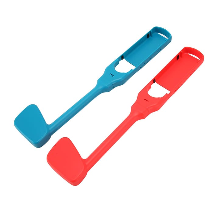 Game Golf Clubs Ergonomisch Verstelbaar Dubbele Bescherming Golf Game Controller Handvatten voor Switch voor veelkleurig