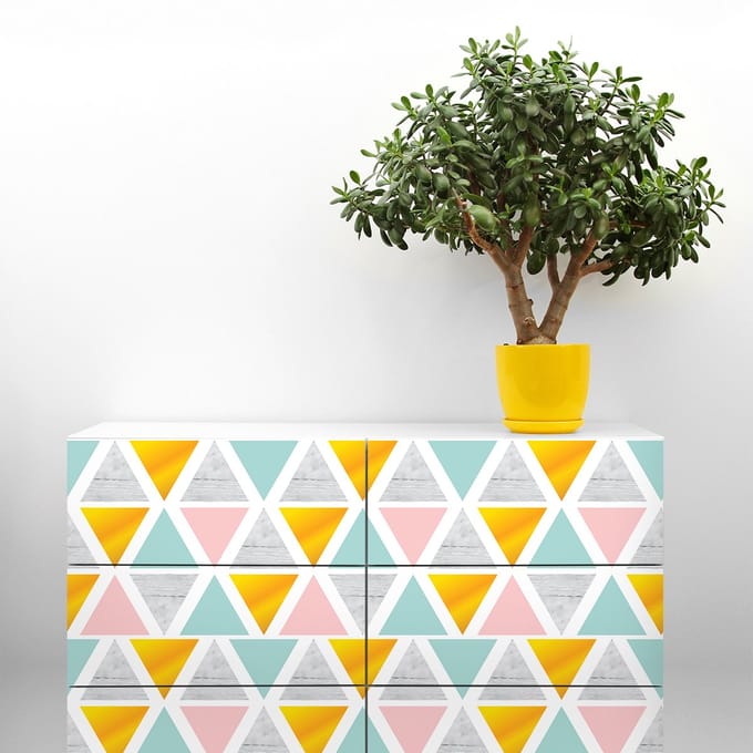 Oberk Scandinavische meubelsticker, 40 x 60 cm