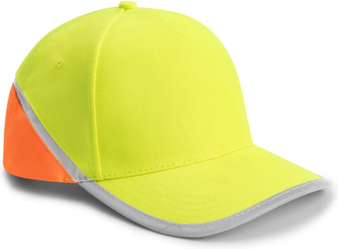 EM Traffic Cap Verkeersregelaar Geel/Oranje - Verstelbaar