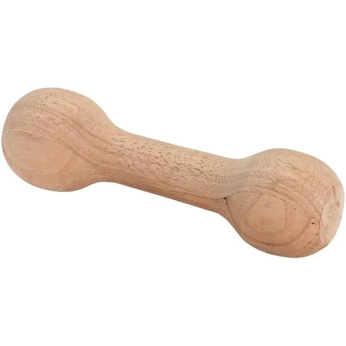 Rond houten speelgoed voor honden Kerbl