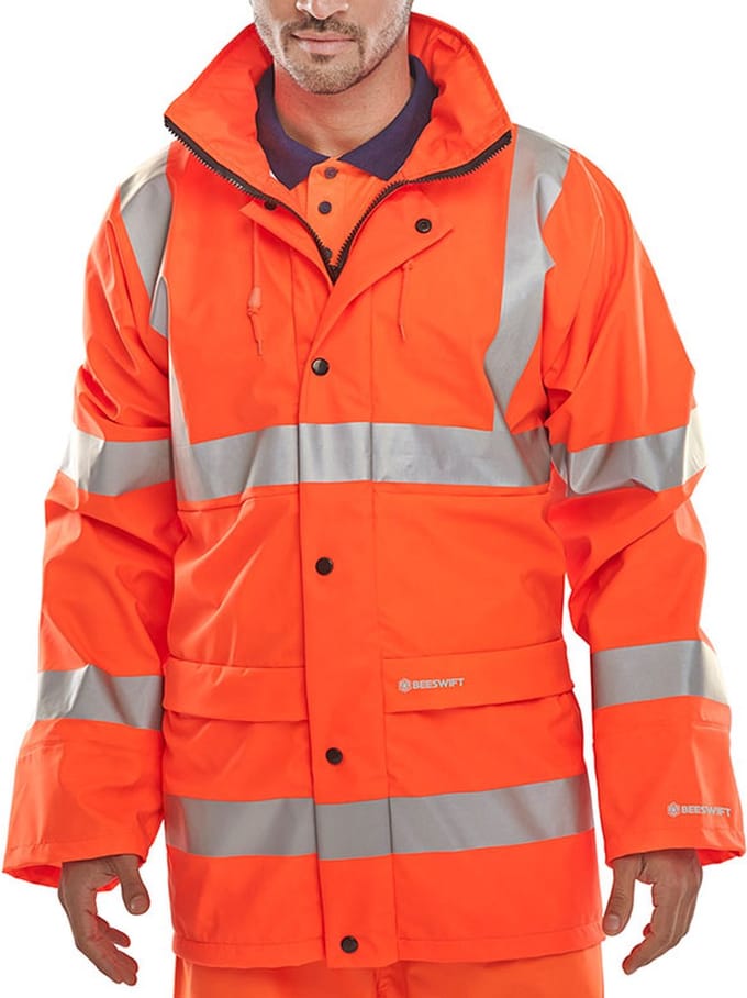 Beeswift BSEEN Jas - Oranje - Maat M