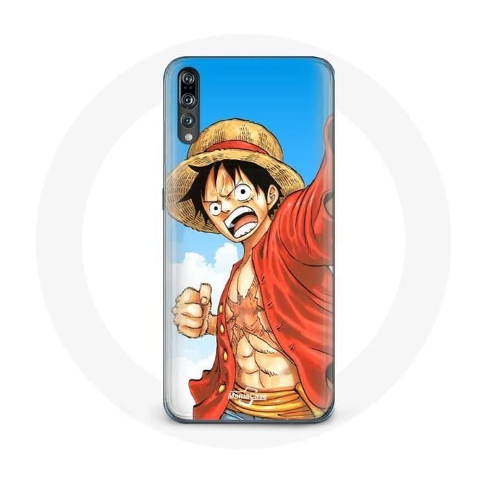 Coque pour Huawei p20 Manga One piece Luffy Anime