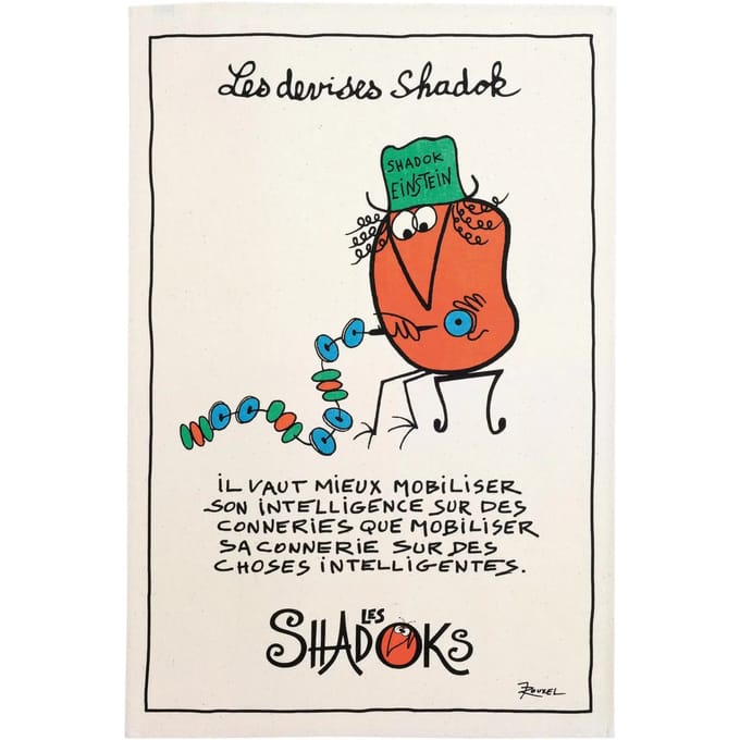 Theedoek - einstein Winkler Shadoks