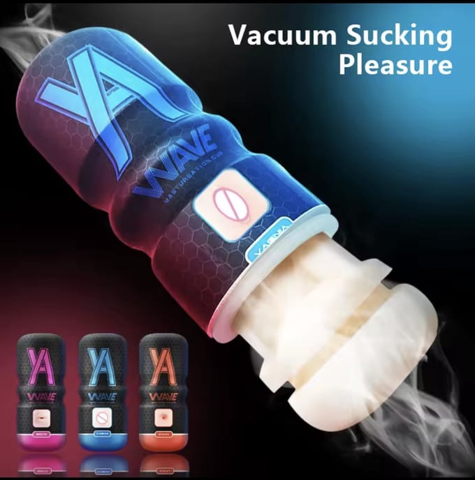 Wave Masturbatie Cup – Realistische Stimulator – Mannelijk Seksspeeltje -