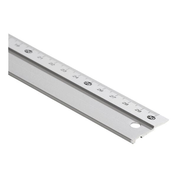 STAEDTLER liniaal 563, aluminium, 30 cm, schaalverdeling in reliëf, antislip