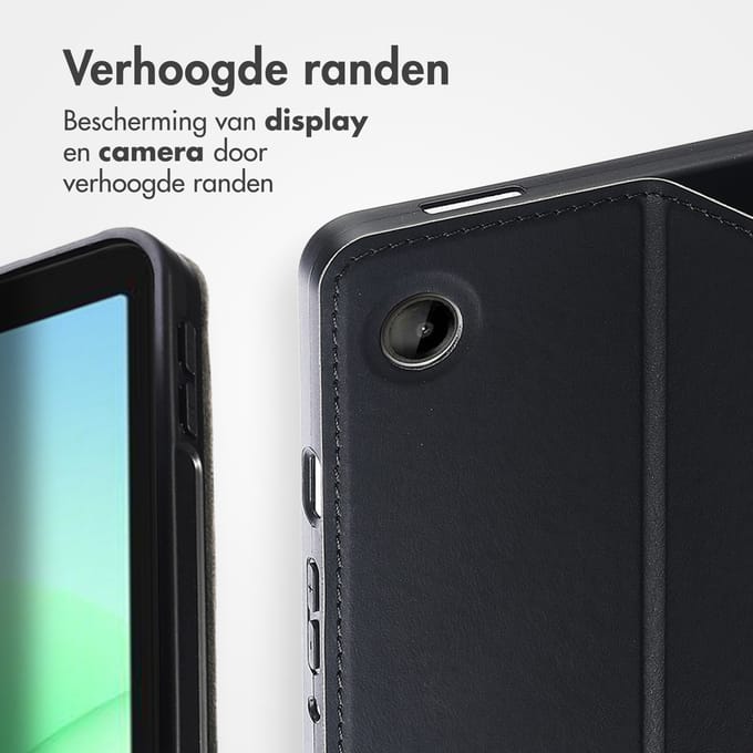 Accezz Tablet Hoes - Geschikt voor Samsung Galaxy Tab A11 Plus - Classic Tablet Case - Zwart