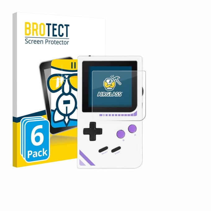 Screenprotector 6 Stuks voor Modretro Chromatic Beschermglas transparant