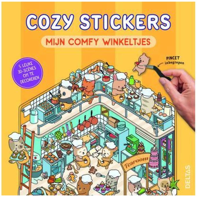 Deltas Cozy Stickers - Mijn comfy winkeltjes