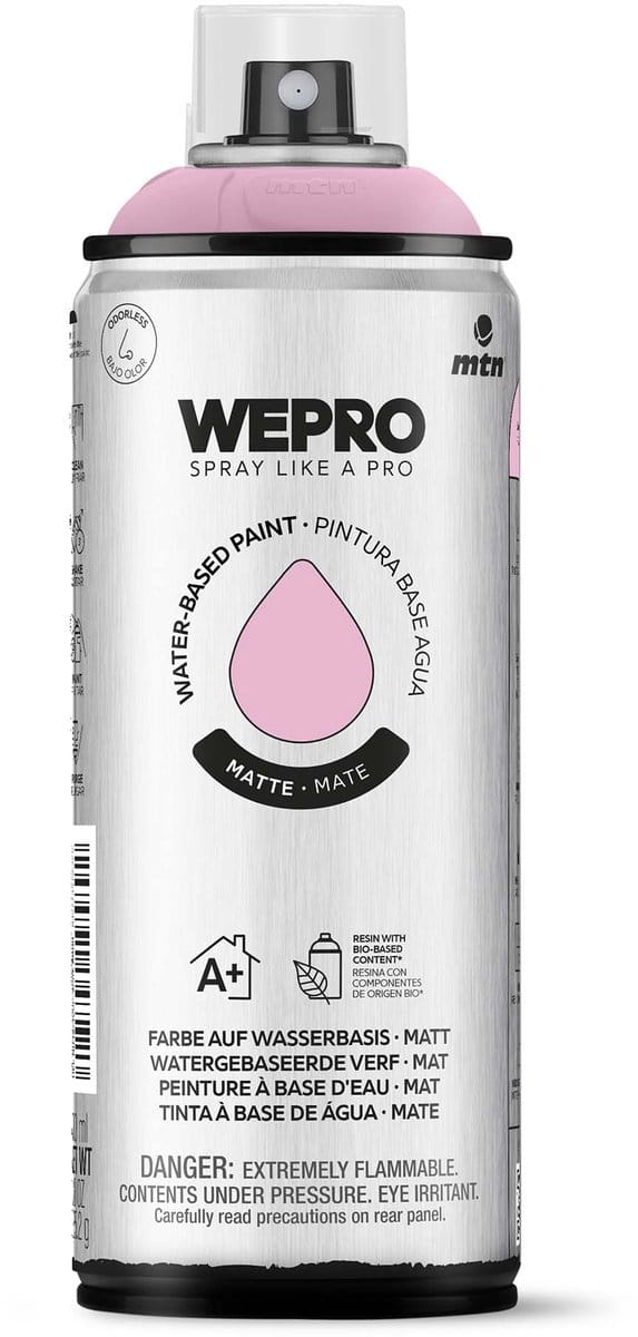 Spuitbus Roze Sakaura Mat MTN WEPRO WATER-BASED PAINT 400ML
