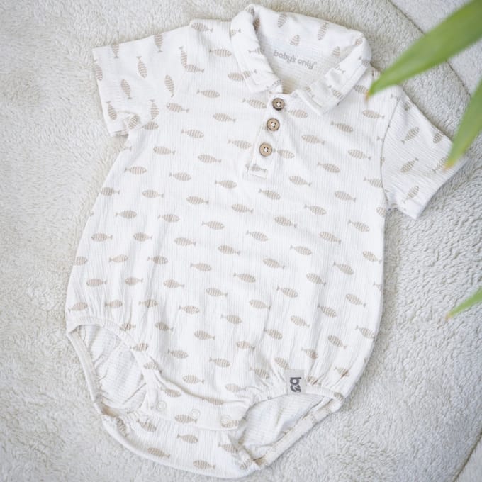 Baby's Only Rompertje - Fin - Beige - Maat 68