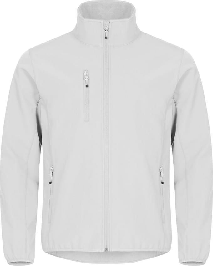 Clique Classic Softshell Jacket 0200910 - Wit - M