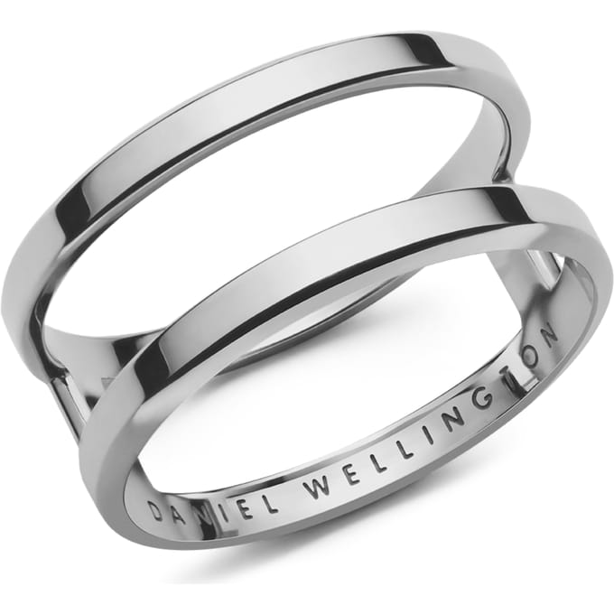 Daniel Wellington DW Elan Dual Ring 60 Silver