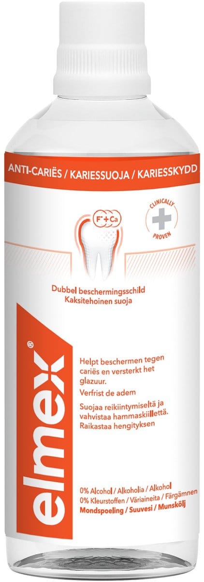 Elmex – Mondspoeling – Anti-Cariës – 400 ml - 1 stuk