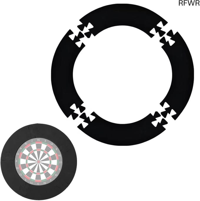 RFWR® Dartbord Beschermring voor Muurbeveiliging 45 cm Dartbord