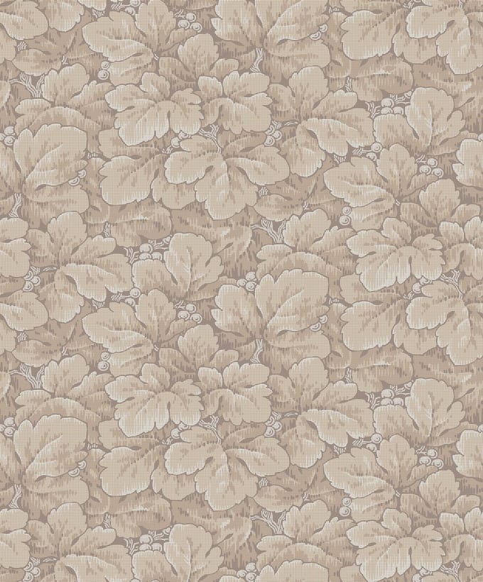 Boråstapeter Vliesbehang 4588 - Anno - Botanisch Beige - 53cm x 10.05m