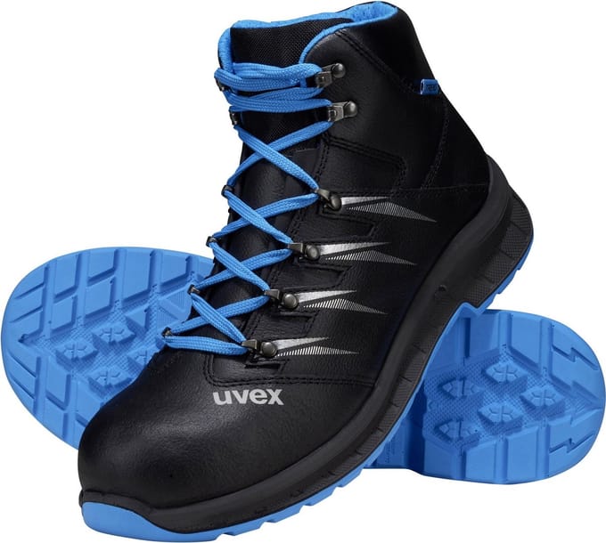 Uvex 2 Trend-laarzen S2 69358 Blauw, Zwart (69358)