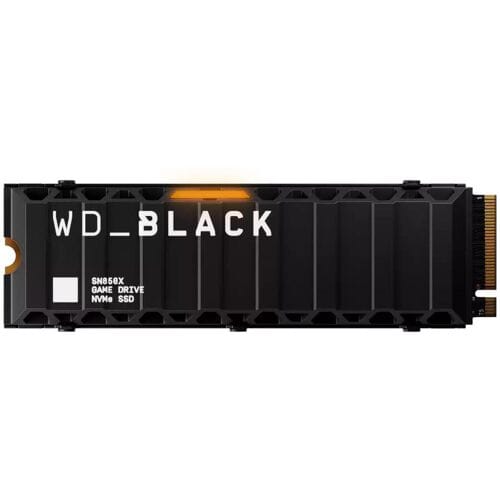 Western Digital Black SN850X - Interne SSD met Heatsink - NVMe M.2 - PS5 compatibel - 8 TB