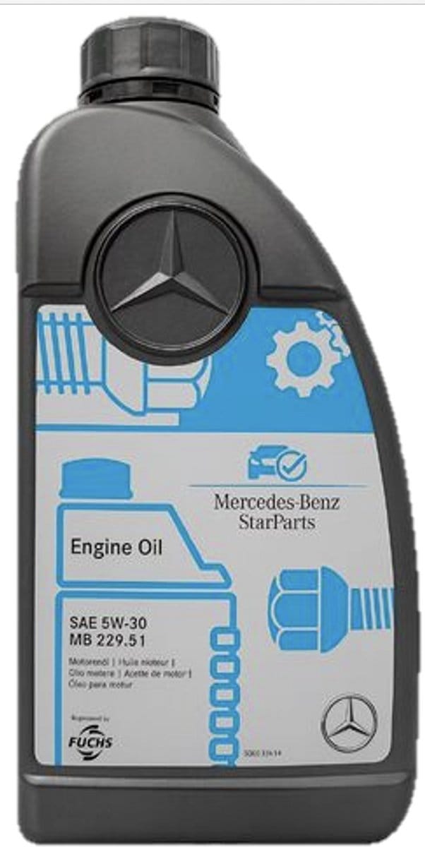 Motorolie 5W30 MB 229.51 1 liter
