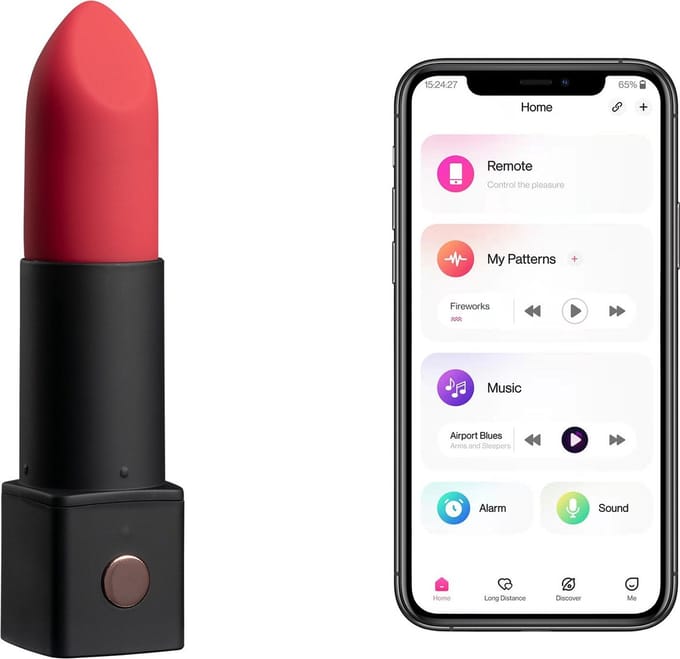 Lovense - Exomoon Lipstick Vibrator