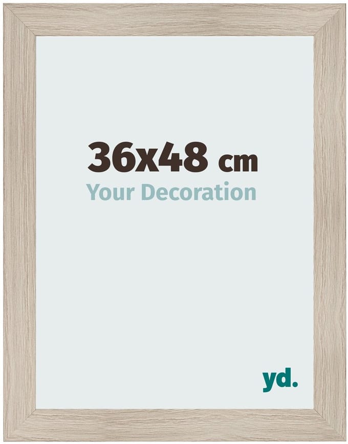 Your Decoration - Fotolijst 36x48 cm - MDF - Eiken Licht - Pisa