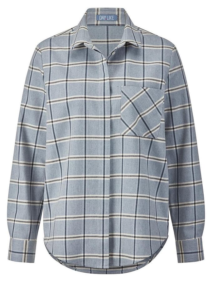 Blouse Van DAY.LIKE blauw