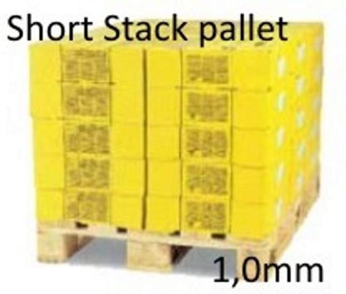 Esab Grand ShortStack OK Autrod 12.5X 1,0 lasdraad pallet